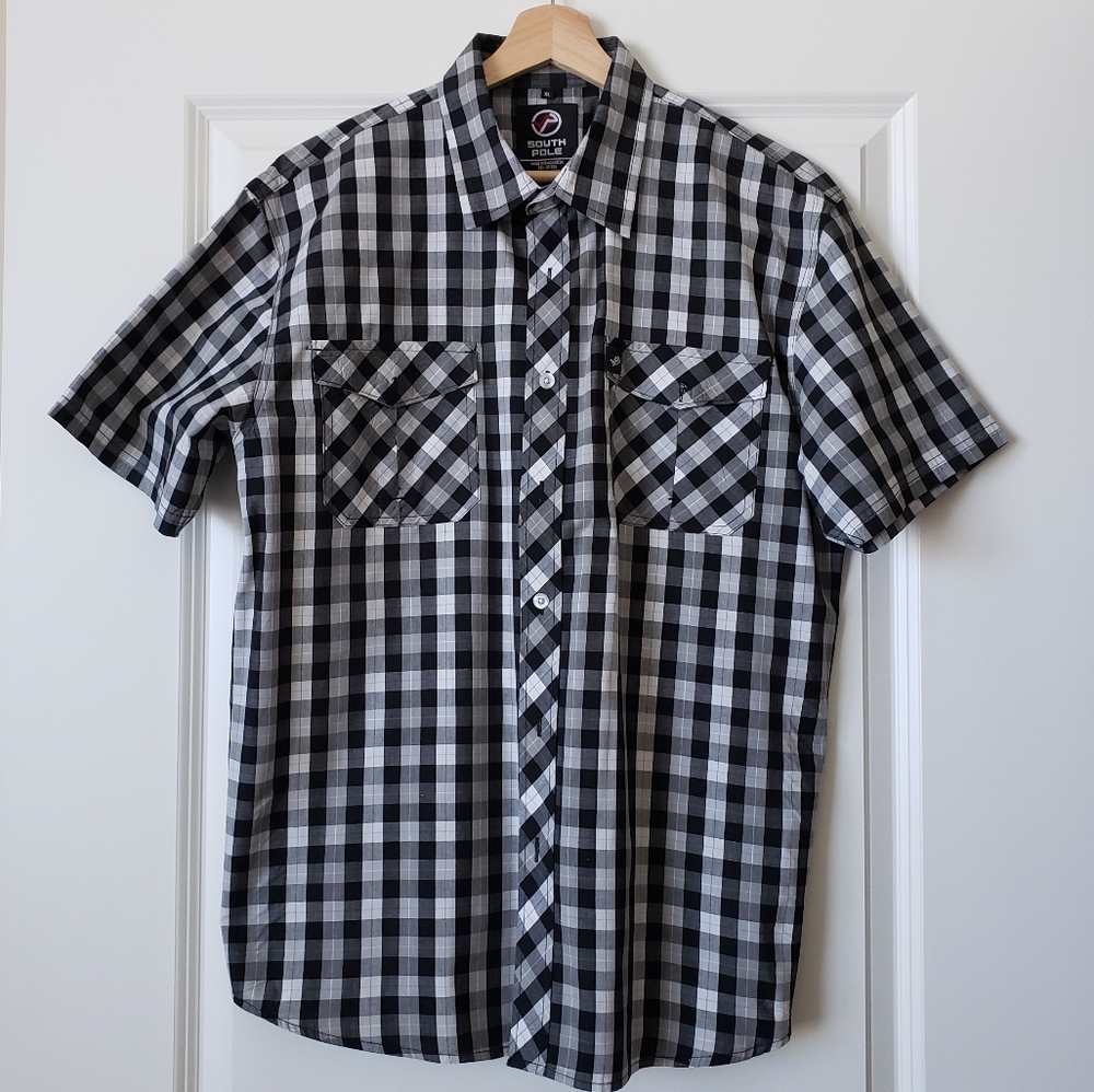 Men's plaid shirt